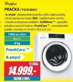 Pračka Whirlpool FSCR 80421