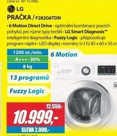 Pračka LG F282G6TDN