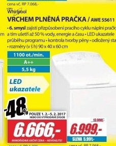 Pračka Whirlpool AWE 55611