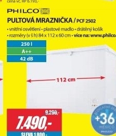 Mrazák Philco PCF 2502-5