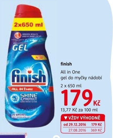 Gel do myčky Max Shine&amp