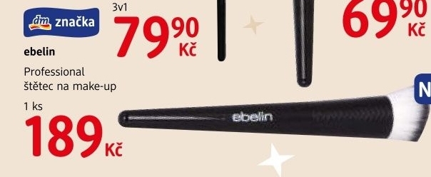 Štětec na make-up Progessional Ebelin