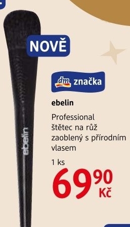 Štětec na růž Professional Ebelin