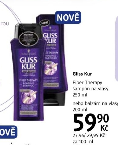 Šampon Gliss Kur Schwarzkopf