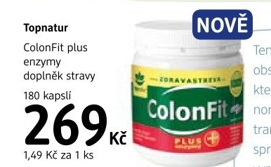 Doplněk stravy ColonFit Topnatur