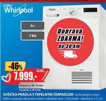 Sušička Whirlpool HDLX 70310