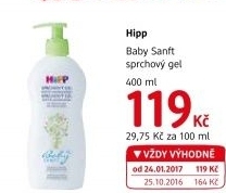 Sprchový gel dětský Baby Hipp