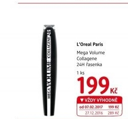 Řasenka Mega Volume Collagene 24H L'oreal