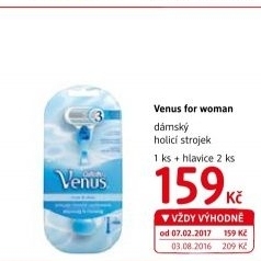 Holicí strojek dámský Gillette Venus