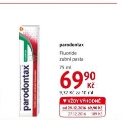 Pasta na zuby Fluoride Parodontax