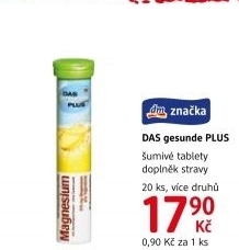 Šumivé tablety Das gesunde Plus