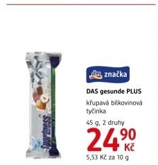 Proteinová tyčinka Sportness Das gesunde Plus