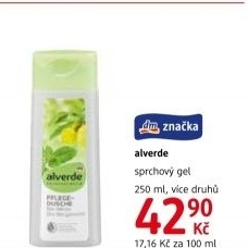 Sprchový gel Alverde