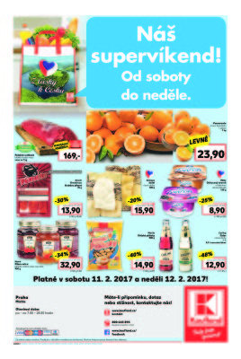 akční leták Kaufland 9.2.2017-15.2.2017