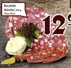 Duryňská tlačenka Maso West