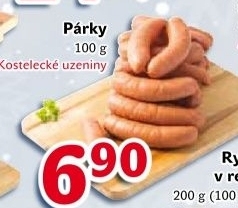 Párky Kostelecké uzeniny