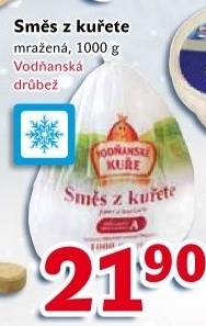 Směs z kuřete mražená Vodňanské kuře