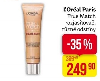 Rozjasňovač True Match L'Oréal