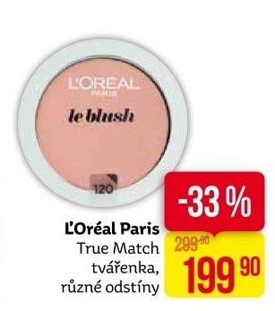 Tvářenka True Match L'Oréal