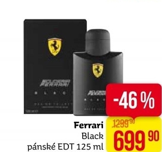 Toaletní voda pánská Black Ferrari