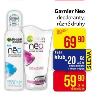 Deodoranty Neo Garnier