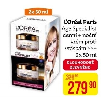 Balení krém denní a noční Age Specialist L'Oréal