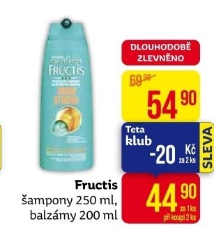 Šampon Fructis Garnier