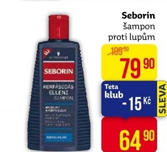 Šampon proti lupům Seborin