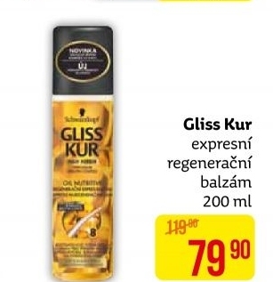 Balzámy na vlasy ve spreji Expres Gliss Kur Schwarzkopf