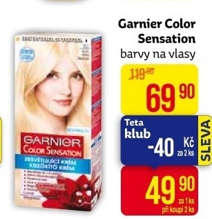 Barva na vlasy Color Sensation Garnier
