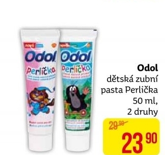 Pasta na zuby dětská Perlička Odol