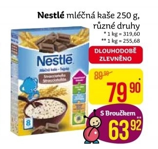 Kaše mléčná Nestlé