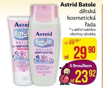 Kosmetika dětská Batole Astrid