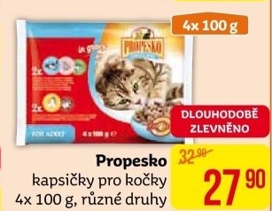 Kapsičky pro kočky Propesko