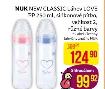 Láhev kojenecká NUK