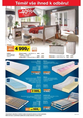 akční leták Sconto nábytek 15.2.2017-28.2.2017
