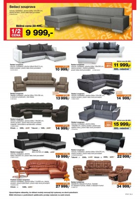akční leták Sconto nábytek 15.2.2017-28.2.2017