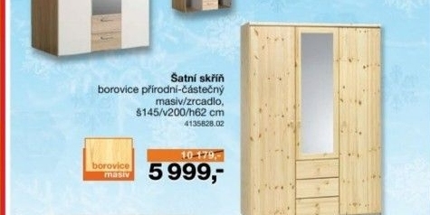 Šatní skříň Axel