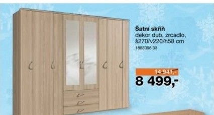 Šatní skříň Logo