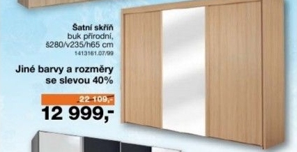 Šatní skříň Imerial