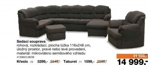 Sedací souprava Delosa