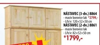 Nástavec 8864 lakovaný