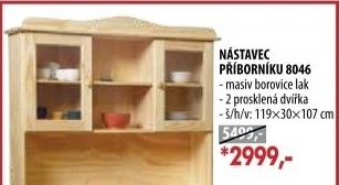 Nástavec příborníku 8046