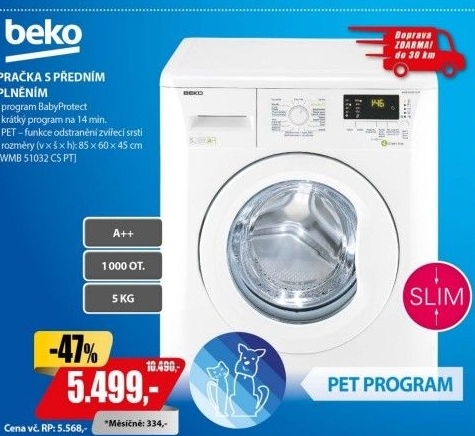 Pračka Beko WMB51032CSPT