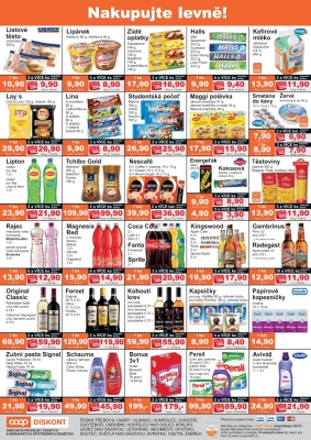 akční leták COOP 15.2.2017-28.2.2017