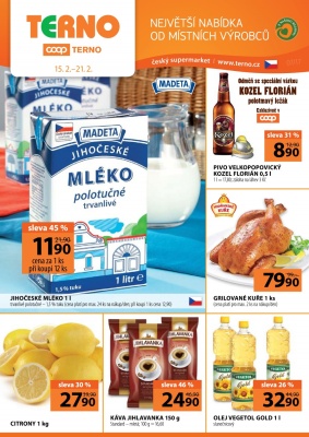 akční leták COOP 15.2.2017-21.2.2017