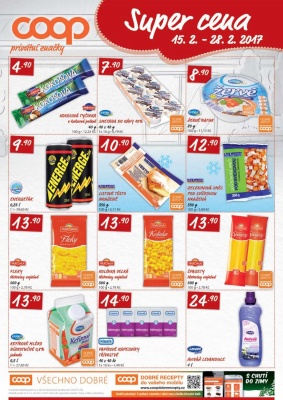 akční leták COOP 15.2.2017-21.2.2017
