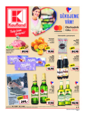 akční leták Kaufland 16.2.2017-22.2.2017