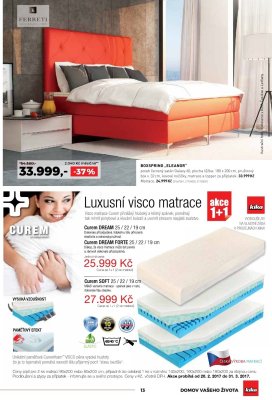 akční leták Kika nábytek 20.2.2017-5.3.2017
