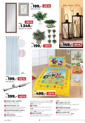 akční leták Kika nábytek 20.2.2017-5.3.2017